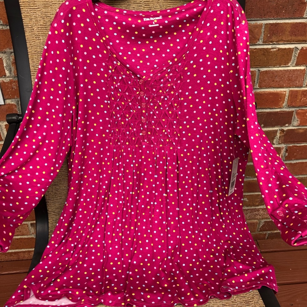 Large babydoll top